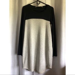 Rachel Roy long sleeve t-shirt dress, size medium.